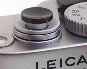 soft shutter release button black compatible LEICA M4 M5 M6 M7 MP M8 M9 M9-P M M10 246 M-E Typ 220 M-P 240 M 262 M10 M10-P M10-D Q3 D-LUX 8