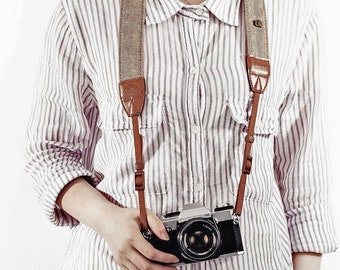 shoulder strap fabric fabric vintage strap grip belt camera canon NIKON sony LEICA olympus FUJIFILM pentax panasonic