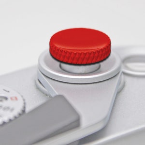 soft shutter release red compatible x LEICA M2 M3 M4 M5 M6 M7 MP M8 M9 M9-P M10 246 220 M-P 240 262 M10 M10-P M10-D M-E M10-R M11 Q3 D-LUX 8