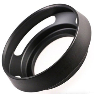 40.5mm Metal Wide Angle Lens Hood With Cap For Leica Pentax Zeiss Canon Sony
