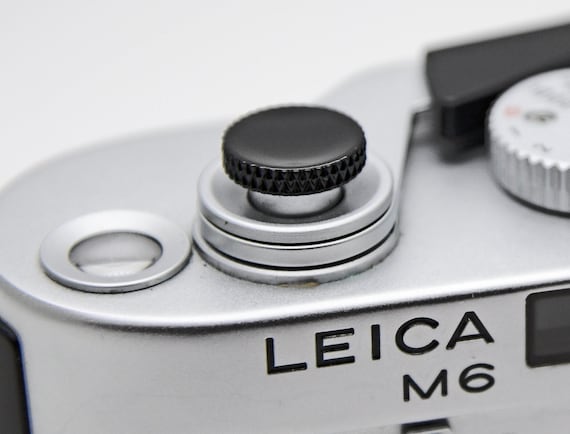 Soft Shutter Release Button Black Compatible for LEICA M4 M5 M6 M7