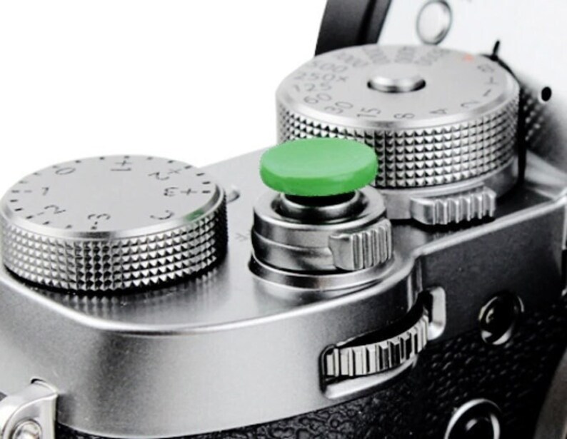 Soft Shutter Release Button GREEN Concave Metal FUJIFILM XPRO1 T5 Etsy