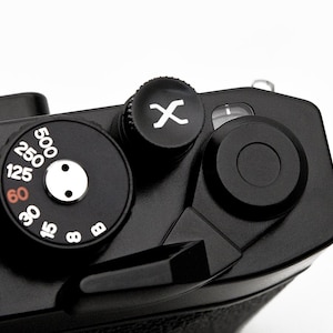 soft shutter release black button compatible with FUJIFILM X-T20 X-T30