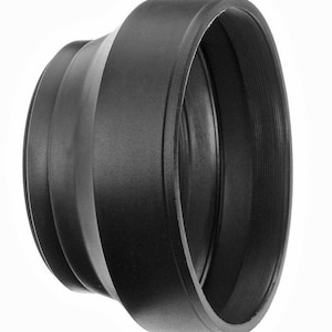 Fotasy 40.5mm Metal Wide Angle Lens Hood for Canon, Fuji, Leica, Leitz
