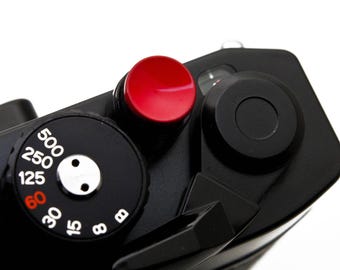 Leica pulsante di scatto morbido, alluminio, anodizzato nero Leica pulsante di scatto morbido, alluminio, anodizzato nero