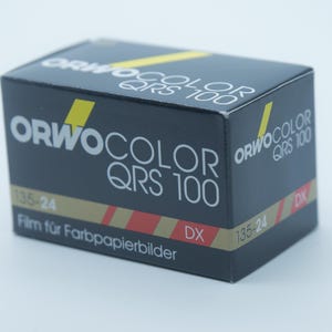 ORWO COLOR QRS 100 vintage film camera lomography diana lomo 24 exp 135 leica nikon canon analog pentax olympus contax yashica kodak 35 mm