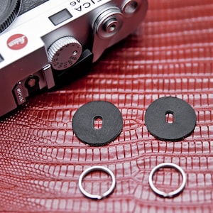 leather camera neck strap eyelet protector split ring LEICA M2 M3 M4 M5 M6 M7 MP M8 M9 M9-P M10 220 M-P M10 M10-P M10-D M10-R M11 Q3 D-LUX 8