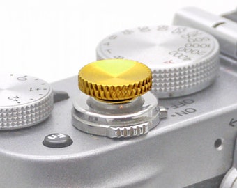 soft shutter release button gold compatible for LEICA M11 M5 M6 M7 MP M8 M9 M9P M10 246 M-E Typ 220 M-P 240 M 262 M10 M10-P M10-D Q3 D-LUX 8