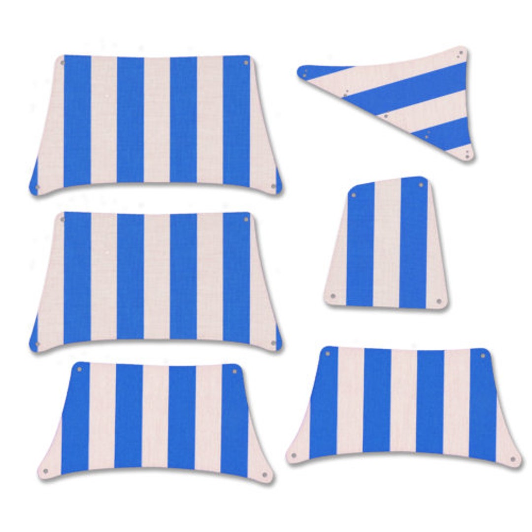 Cloth Sail Sail Set Suitable for Pirate Ship, Ship 21322 Pirates of