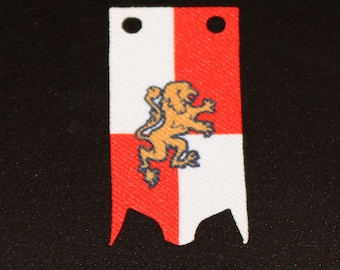 Replacement Banner Cloth for Ritterburg 7946 Minifigure, Knight Lion Löwenburg (Ä)