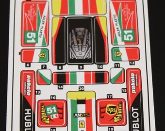 Adesivo personalizzato sticker per 9493 Replacement Sticker Sheet
