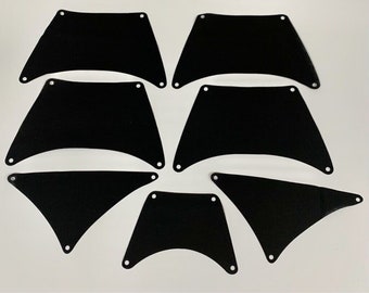 Sail Set compatible with ship 4184 The Black Pearl