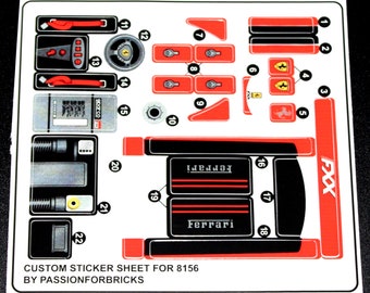 Custom sticker compatible with 8156 Replacement Sticker for 8156 FXX