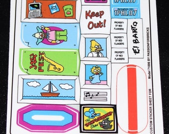 Custom sticker compatible with 71006 Replacement Sticker Sheet for 71006