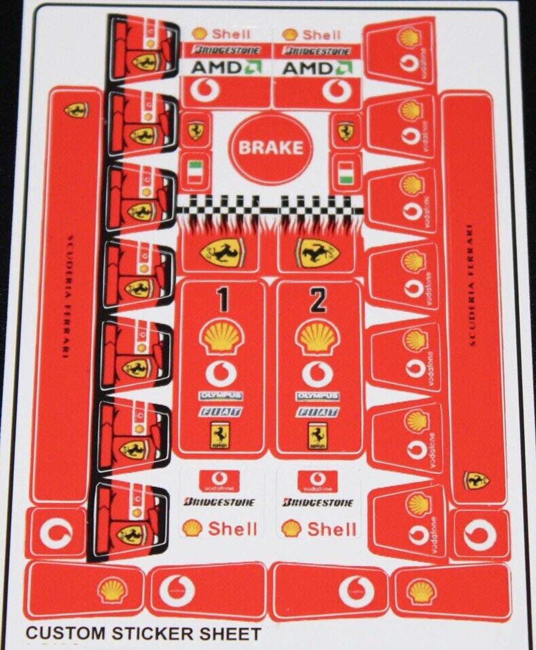 Custom Sticker Compatible With 8375 Sheet for 8375 Replacement Sticker ...