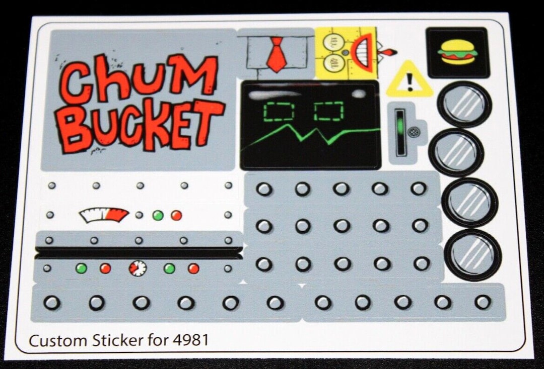 Custom Sticker for 4981 Replacement Sticker Sheet for 4981 - Etsy