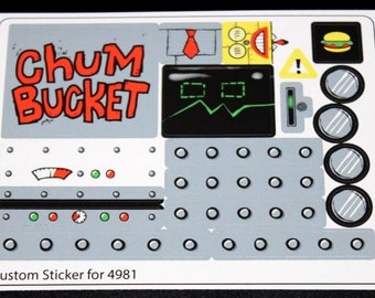 Custom Sticker for 4981 Replacement Sticker Sheet for 4981
