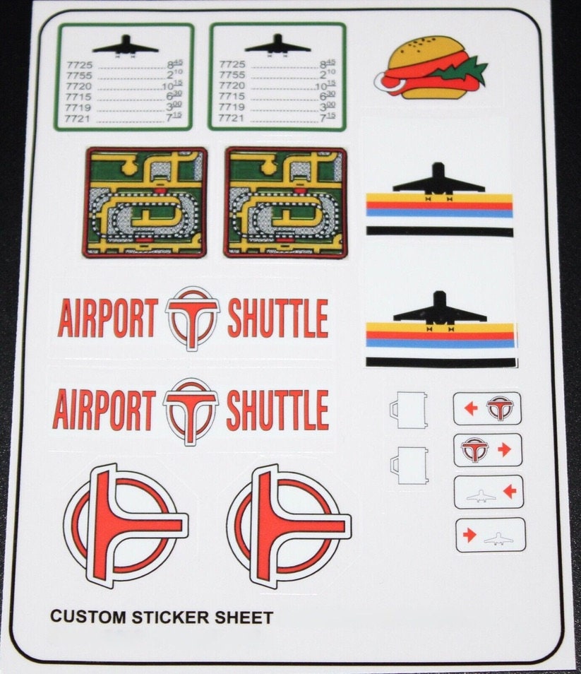 Custom Sticker Compatible With 6399 Replacement Sticker Sheet - Etsy