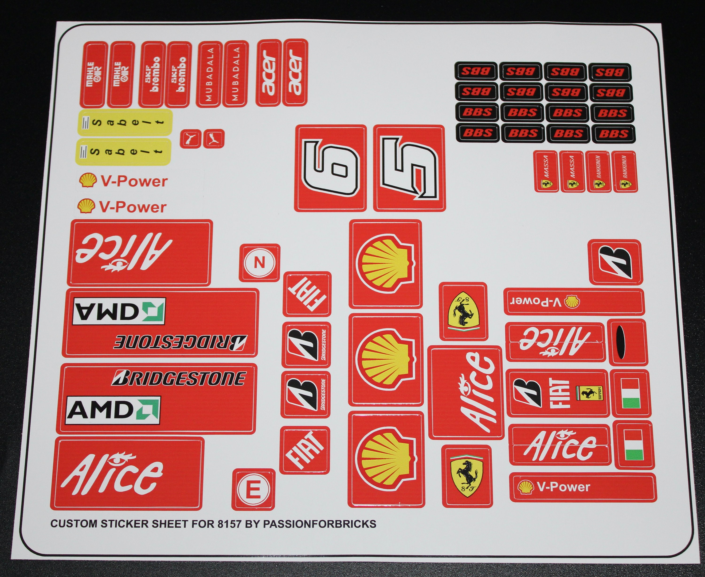 Lego 8157 cheap ferrari
