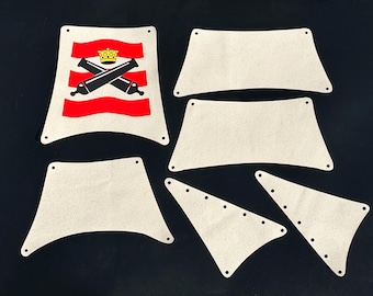 Cloth Sail Sail Set suitable for pirate ship, ship Ship 6286 Look 6271 Imperial