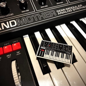 Moog Grandmother (Dark) Vinyl Sticker