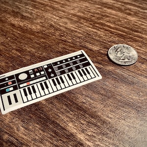 KORG MicroKORG Clip Art Vinyl Sticker
