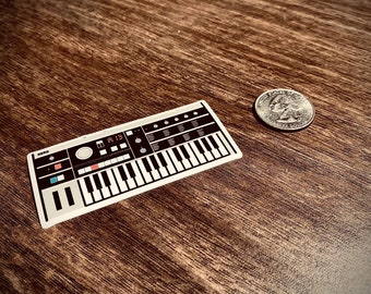 KORG MicroKORG Clip Art Vinyl Sticker