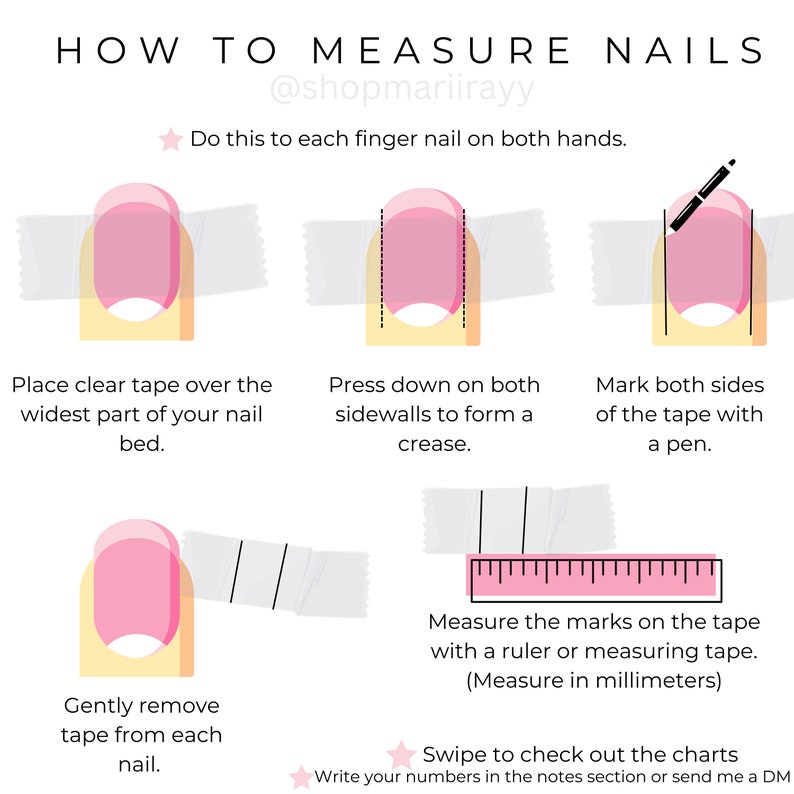 Handmade Pink Glitter French Tip Press on Nails: Butterfly Flower Nail ...