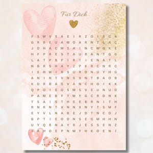 Puzzle personalizable Cupón personalizado Plantilla de cupón regalo Descargar para imprimir PDF Cupón Invitación Sorpresa