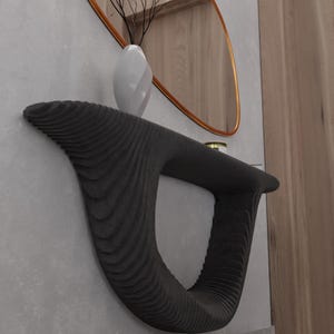 Mesa de consola paramétrica (mesa de entrada) ARCHIVOS DXF Y PDF