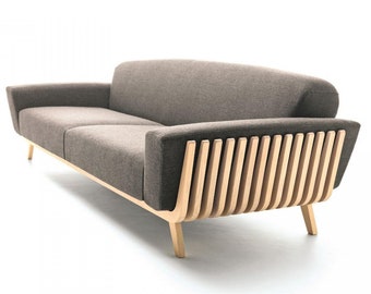 Parametric Sofa (Hamper Style) CDR File for Laser or Cnc