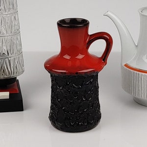 Vintage Jopeko Classic Fat Lava Vase West German Pottery Fat Lava Form 022 18