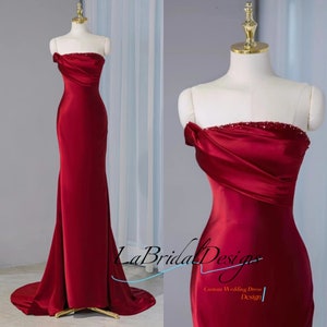 Debut red best sale gown