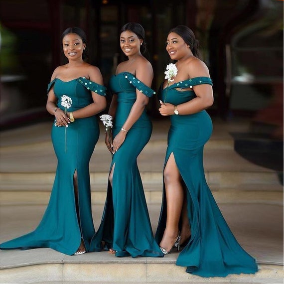 Black Girls Green Mermaid Prom Dress Sleeveless Tiered Tulle Bottom Ruffle  Plus Size Evening Dress African Women Party Gowns - AliExpress