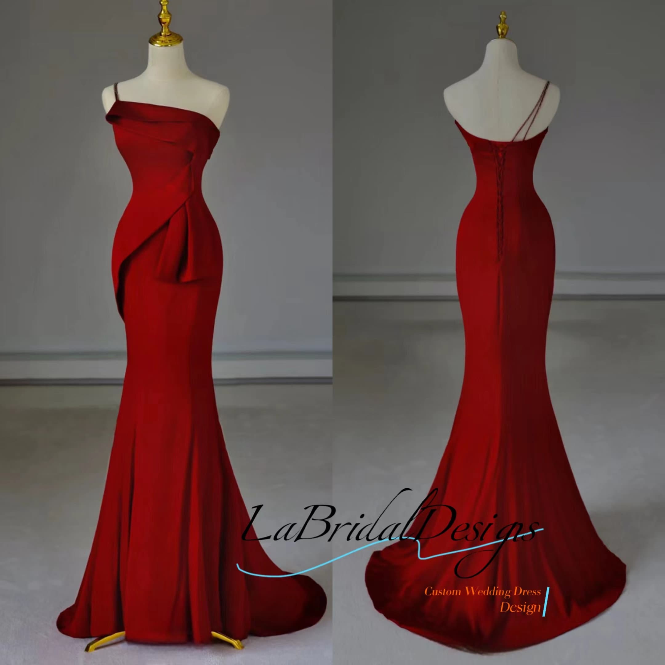 Red Couture Dress 