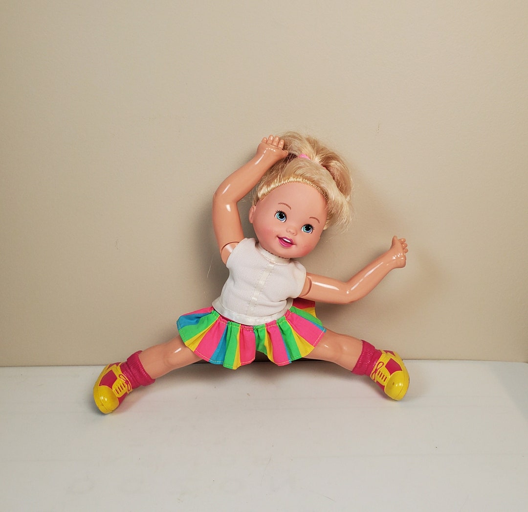 Vintage 1990s Casey Cartwheel Cheerleader Doll. 11 Inches Tall Etsy