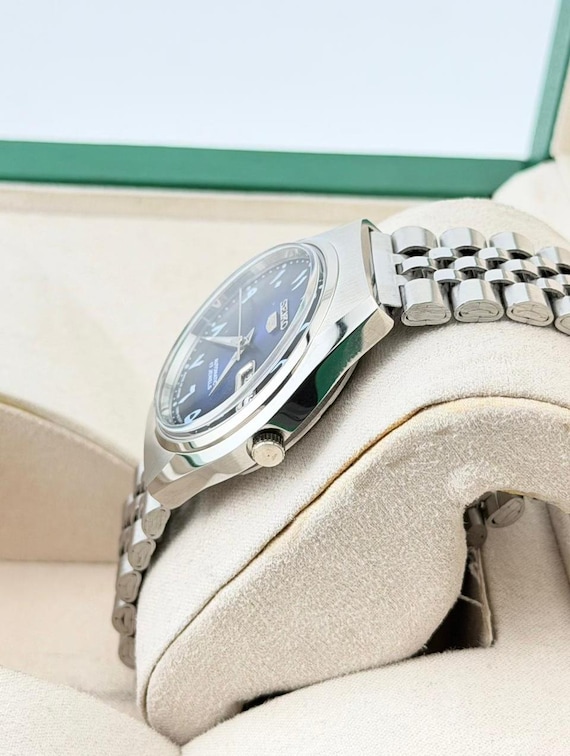 Classic Seiko 5 Arabic Men's wrist Automatic Move… - image 2