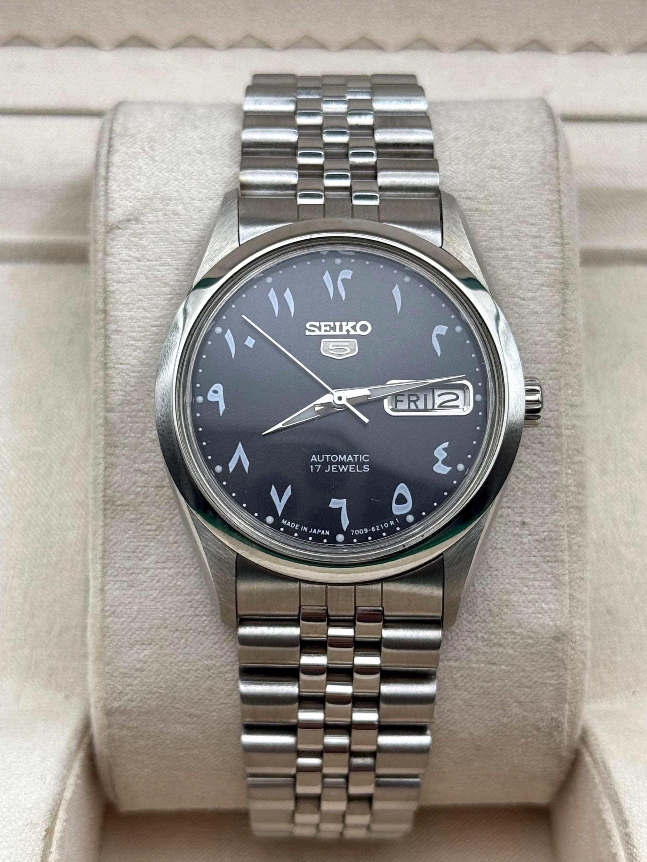 Arabic Watch Seiko Indian Numerals Buy Arabic Watch Online In