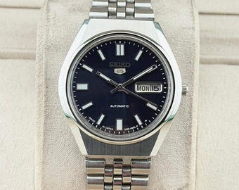 ヴィンテージ セイコー5 アラビア数字 メンズ腕時計 自動巻き アラビア