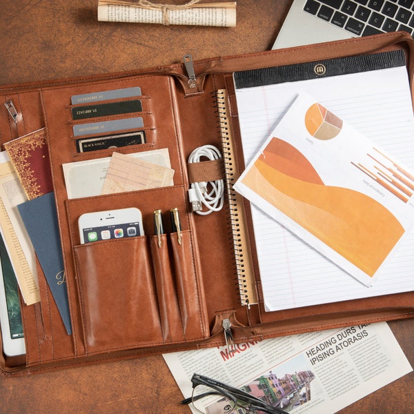 Leather Ipad Pouch Etsy