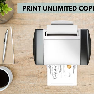 Certificate of Completion | Editable Certificate Template | Canva ...
