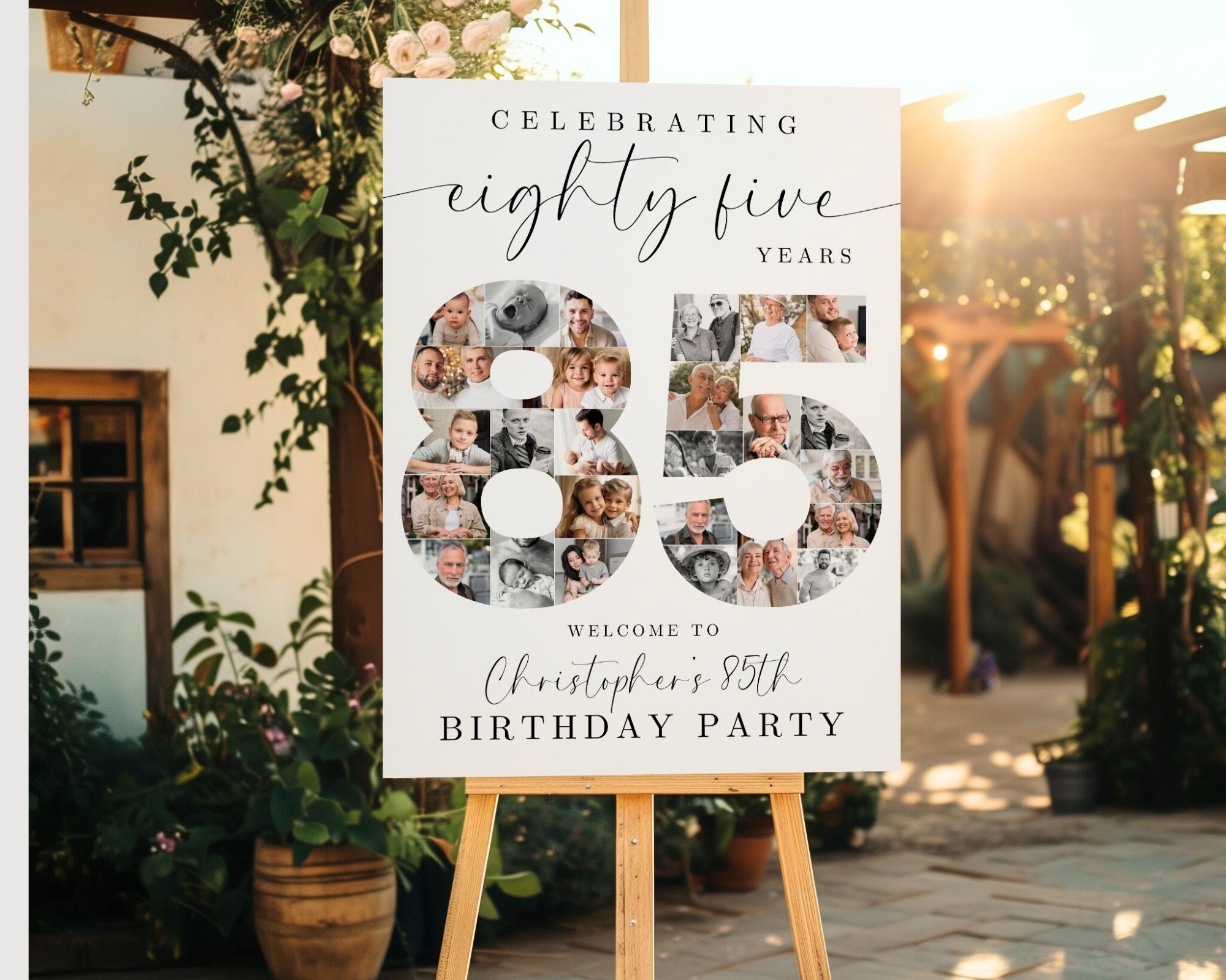 85th Birthday Ideas