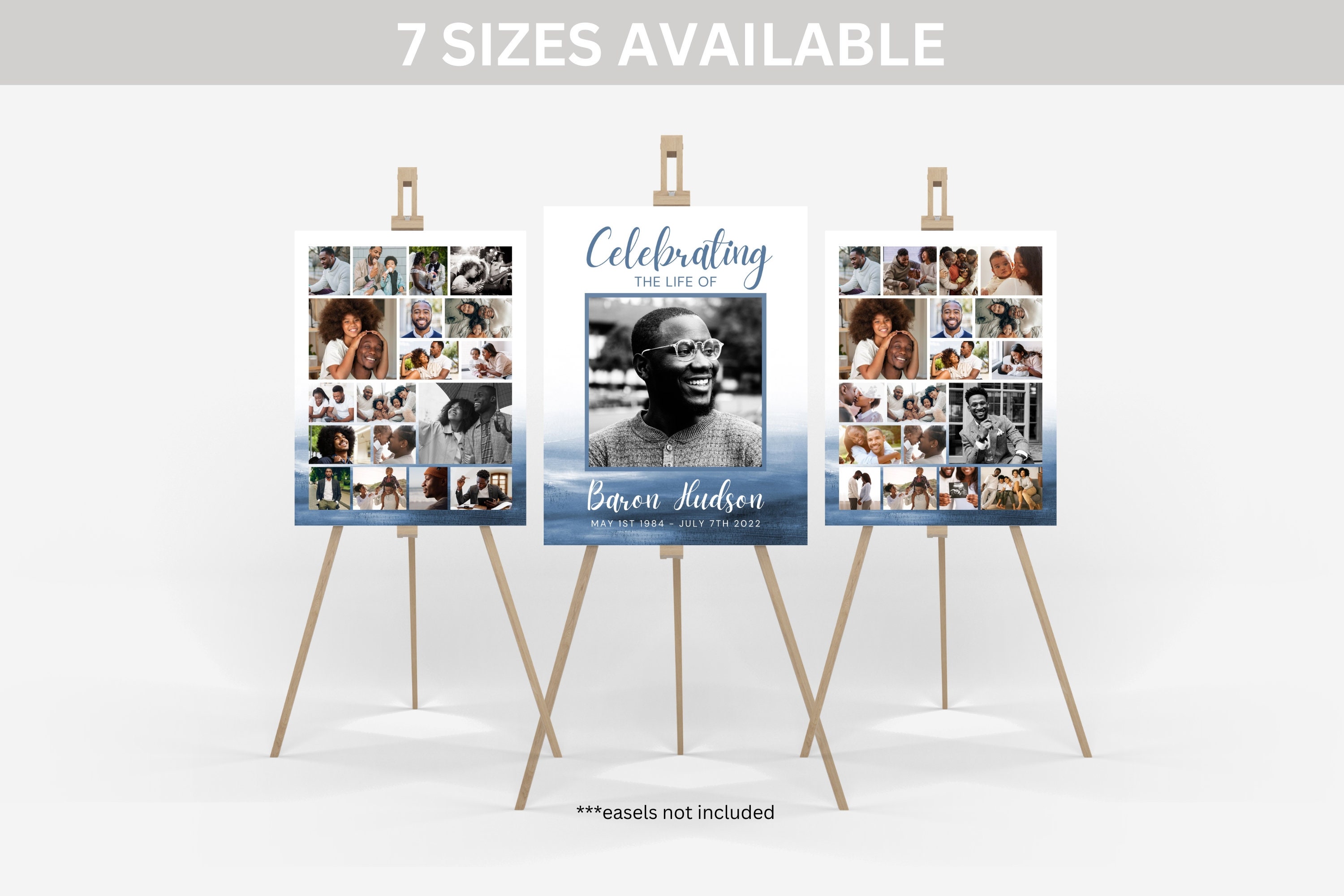 Funeral Photo and Stand - Etsy