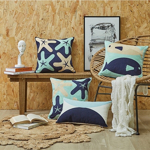 Fish Cushion Etsy