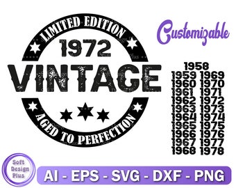 51歳の誕生日SVG、古い数字51のSVG、誕生日SVG、誕生日PNG、昇華