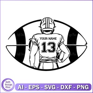 Fußballspieler svg, personalisierter Name, Fußballname svg, Fußballmannschaft, Fußballsaison, Fußballtrikot, Sublimationsentwürfe