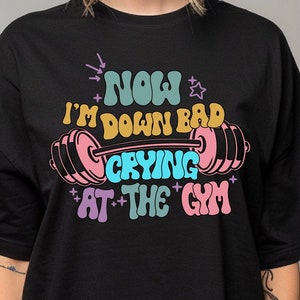 Llorando en el gimnasio SVG PNG: Diseño de camiseta Cricut (Descarga digital)