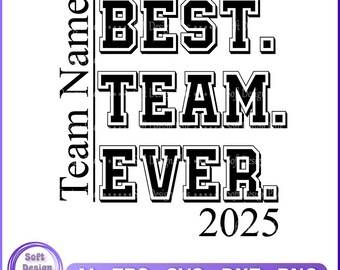 Custom Team Name SVG: Personalized Football Design (Digital Files Included