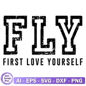 Primero amate a ti mismo SVG, PNG, FLY Svg Png, Amor propio Png, Ella soy yo Svg, Yo soy ella svg, Ella es fuerte Svg, Motivacional Svg, Salud mental Svg