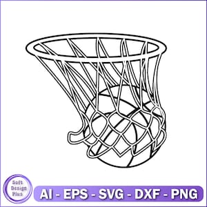 Basketballkorb svg, Basketball SVG-Dateien, Basketballkorb Cricut, Basketballspiel svg, Cricut, Silhouette